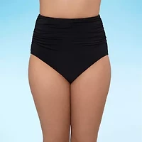 Trimshaper Womens Comfort Waistband High Waist Bikini Swimsuit Bottom