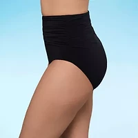 Trimshaper Womens Comfort Waistband High Waist Bikini Swimsuit Bottom