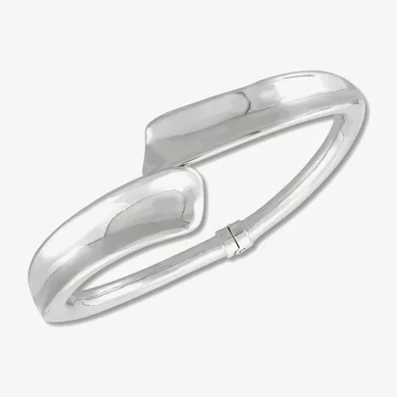Made in Italy Womens Sterling Silver Bangle Bracelet