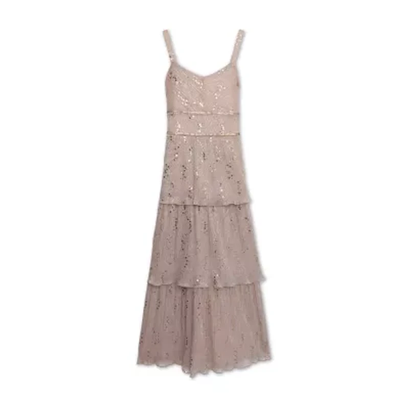 Speechless Big Kid Girls Sleeveless Maxi Dress