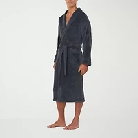 Residence Mens Fleece Long Sleeve Length Robe