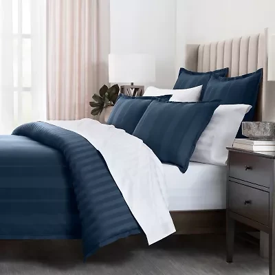 Fieldcrest Heritage Classic Stripe 3pc. 400tc Cotton Comforter Set