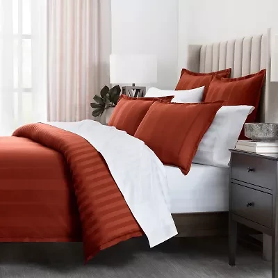 Fieldcrest Heritage Classic Stripe 3pc. 400tc Cotton Comforter Set