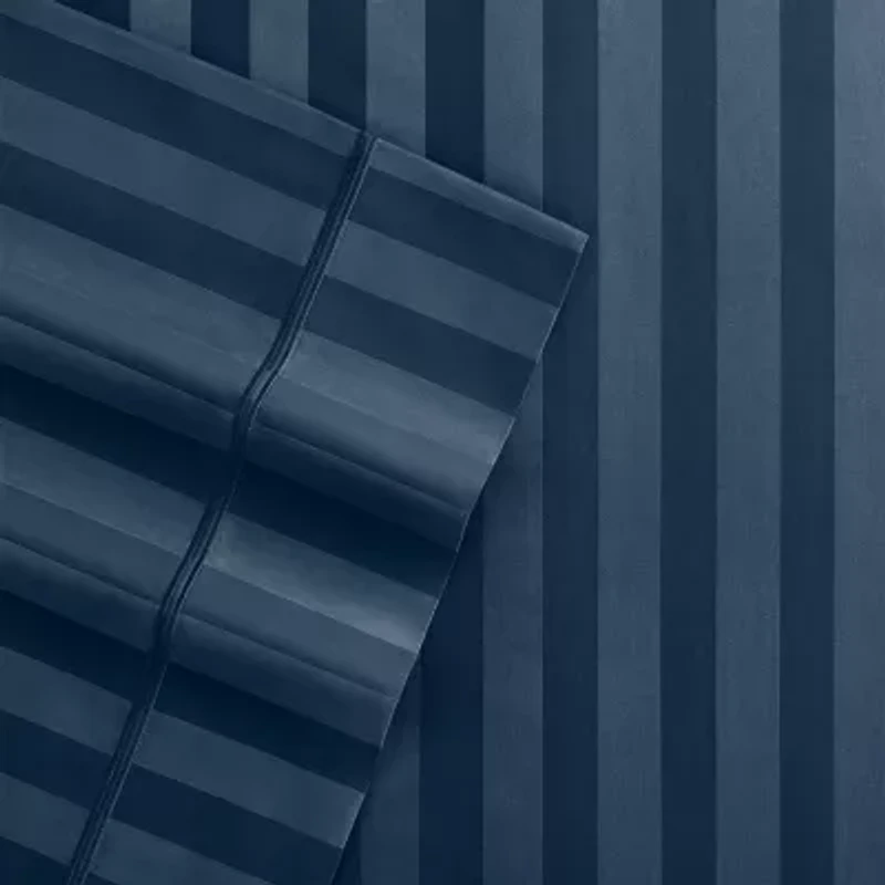 Fieldcrest Classic Stripe 400tc Cotton Sheet Set