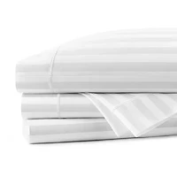 Fieldcrest Classic Stripe 400tc Cotton Sheet Set