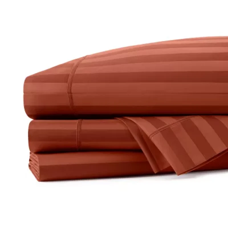 Fieldcrest Classic Stripe 400tc Cotton Sheet Set