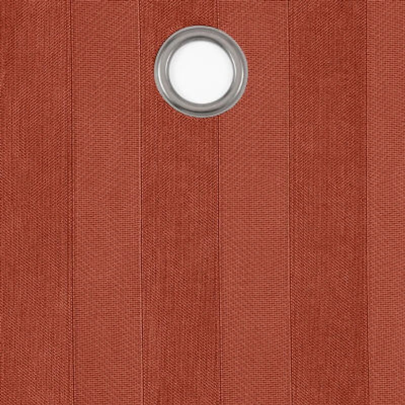 Fieldcrest Heritage Classic Stripe Grommet Top Energy Saving 100% Blackout Single Curtain Panel