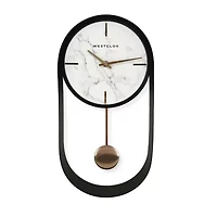 Westclox Analog Modern Pendulum Wall Clock
