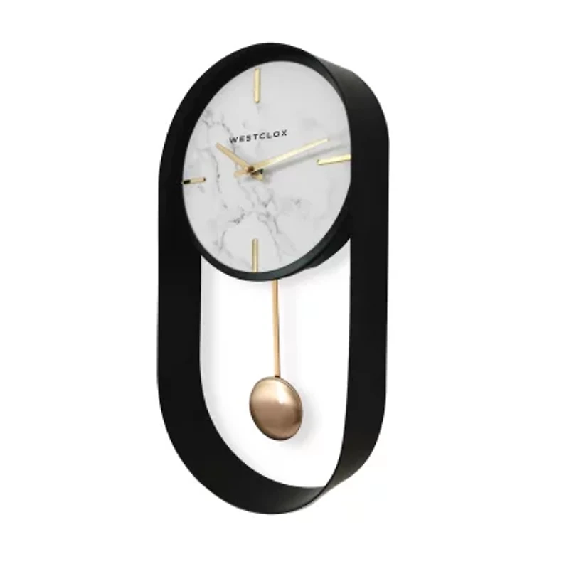 Westclox Analog Modern Pendulum Wall Clock