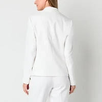 Black Label by Evan-Picone Womens Classic Fit Double Breasted Suit Jacket