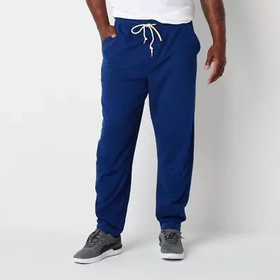 Xersion French Terry Barrel Leg Mens Regular Fit Big and Tall Sweatpant