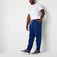 Xersion French Terry Barrel Leg Mens Regular Fit Big and Tall Sweatpant