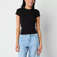 Arizona Baby Tee Womens Crew Neck Short Sleeve Juniors T-Shirt