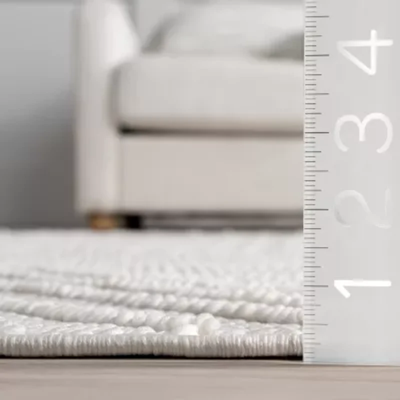 nuLoom Makena 6'X6' Indoor Round Area Rug