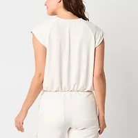 Stylus Womens Crew Neck Short Sleeve T-Shirt