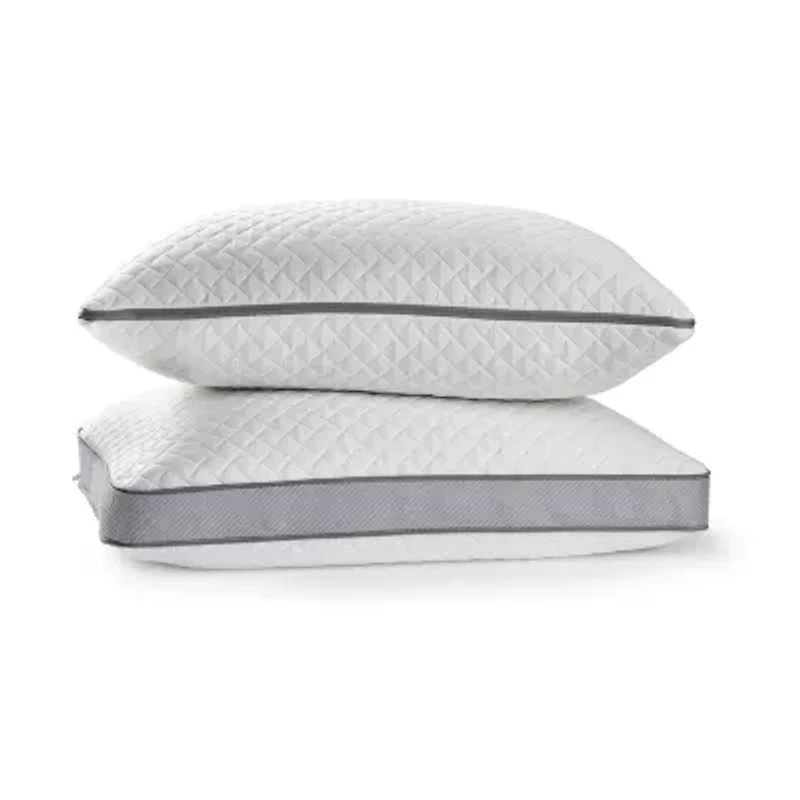 Serta® Layered Luxury Memory Foam Medium Density Bed Pillow