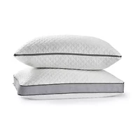Serta® Layered Luxury Memory Foam Medium Density Bed Pillow