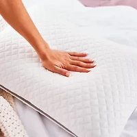 Serta® Layered Luxury Memory Foam Medium Density Bed Pillow