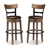 Signature Design by Ashley® Pinnadel Upholstered Swivel Barstool
