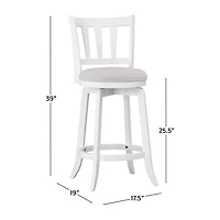 Presque Counter Height Swivel Bar Stool