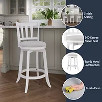 Presque Counter Height Swivel Bar Stool