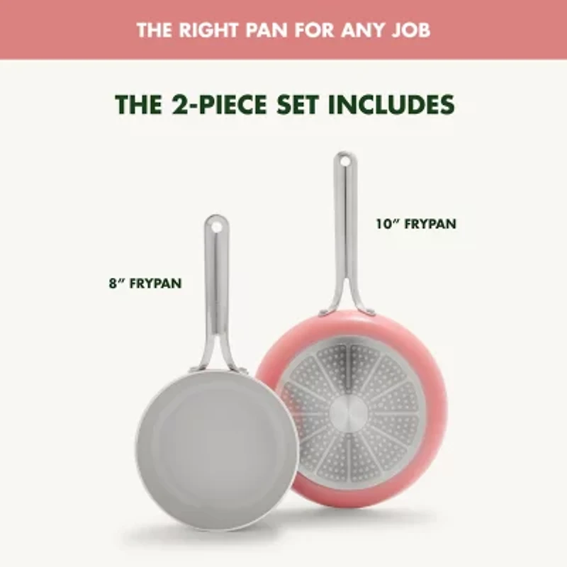 GreenPan Nova Ceramic Non-Stick 2-pc. Frying Pan Set