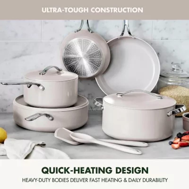 GreenPan Nova Ceramic Non-Stick -pc. Cookware Set