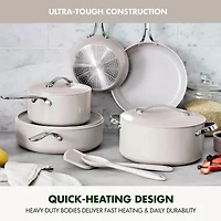 GreenPan Nova Ceramic Non-Stick -pc. Cookware Set