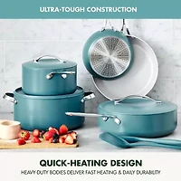 GreenPan Nova Ceramic Non-Stick 10-pc. Cookware Set
