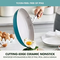 GreenPan Nova Ceramic Non-Stick 10-pc. Cookware Set