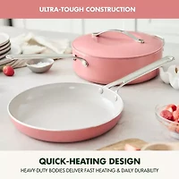 GreenPan Nova Ceramic Non-Stick 3-pc. Cookware Set