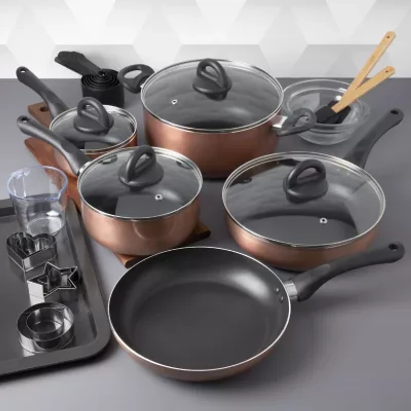 Basic Essentials 29-pc. Non-Stick Cookware Set