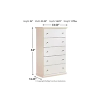 Signature Design by Ashley® Bostwick Shoals 5-Drawer Chest