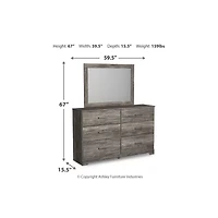Signature Design by Ashley® Ralinski Dresser and Mirror