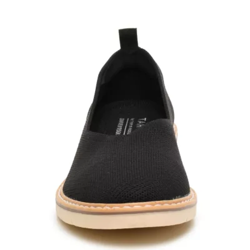 TARYN by ROSE Spiller Womens Almond Closed Toe Loafers