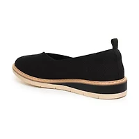 TARYN by ROSE Spiller Womens Almond Closed Toe Loafers