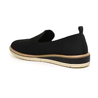 TARYN by ROSE Stilo Womens Almond Closed Toe Loafers