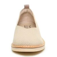 TARYN by ROSE Flats Womens Almond Closed Toe Loafers