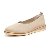 TARYN by ROSE Flats Womens Almond Closed Toe Loafers