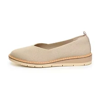 TARYN by ROSE Flats Womens Almond Closed Toe Loafers