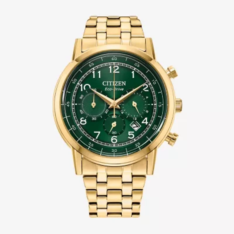 Citizen Classic Mens Gold Tone Stainless Steel Bracelet Watch Ca4632-58z