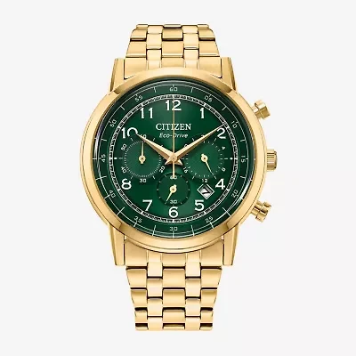 Citizen Classic Mens Gold Tone Stainless Steel Bracelet Watch Ca4632-58z