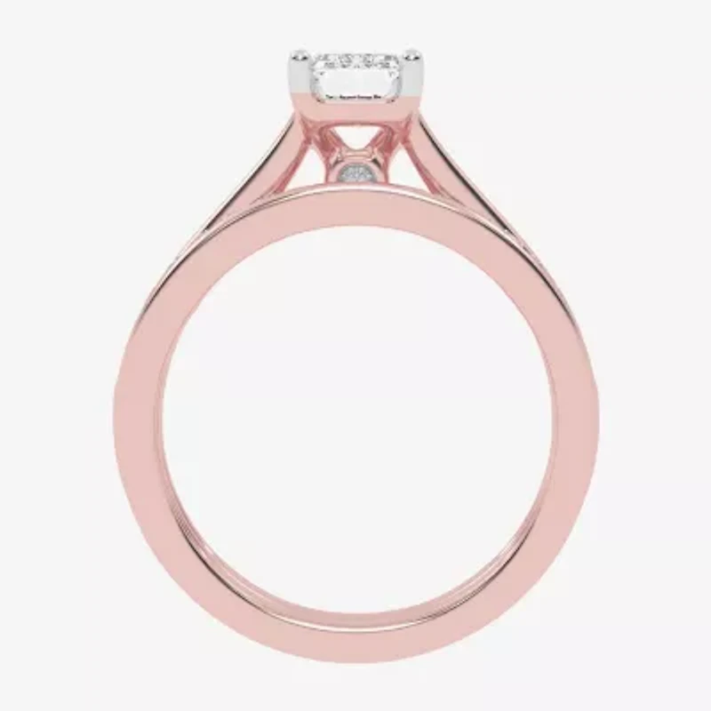 F-G /Vs2-Si1) Womens 2 1/2 CT. T.W. Lab Grown White Diamond 10K Gold Side Stone Bridal Set