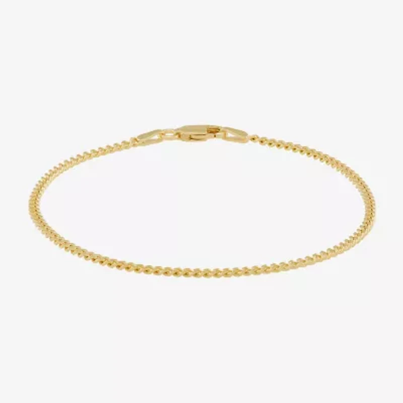 Silver Addiction Womens 2-pc. 14K Gold Over Silver Bracelet Set