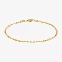 Silver Addiction Womens 2-pc. 14K Gold Over Silver Bracelet Set
