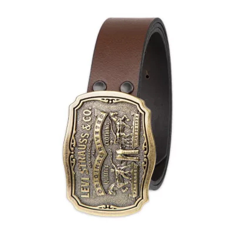 Levi's® 40mm Logo Plaq Mens Belt