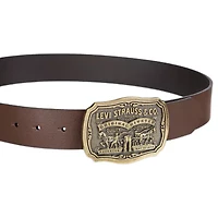 Levi's® 40mm Logo Plaq Mens Belt