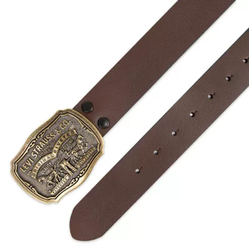 Levi's® 40mm Logo Plaq Mens Belt