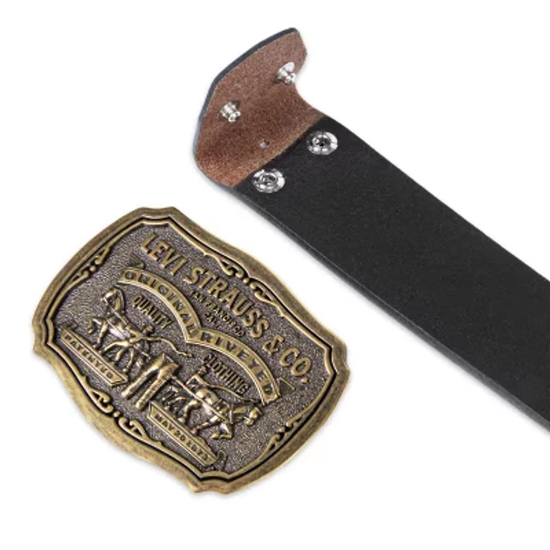 Levi's® 40mm Logo Plaq Mens Belt