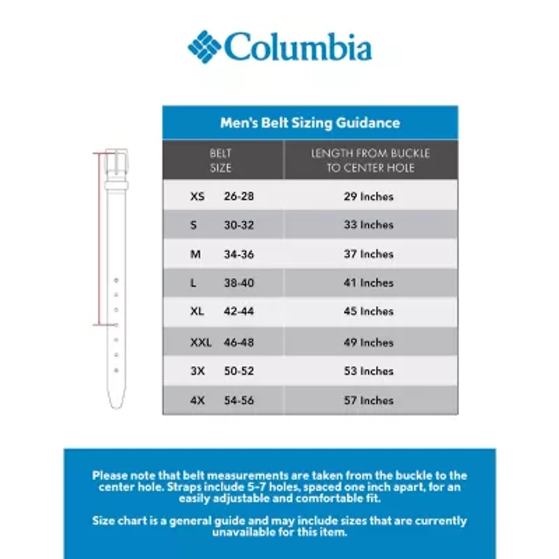 Columbia Mens Belt